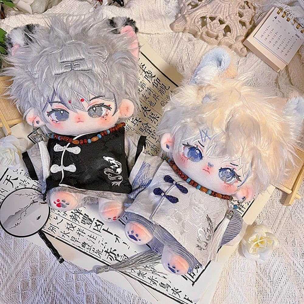 AXLUCE Plush Clothes - Plush Clothes for 20cm Doll (Black)