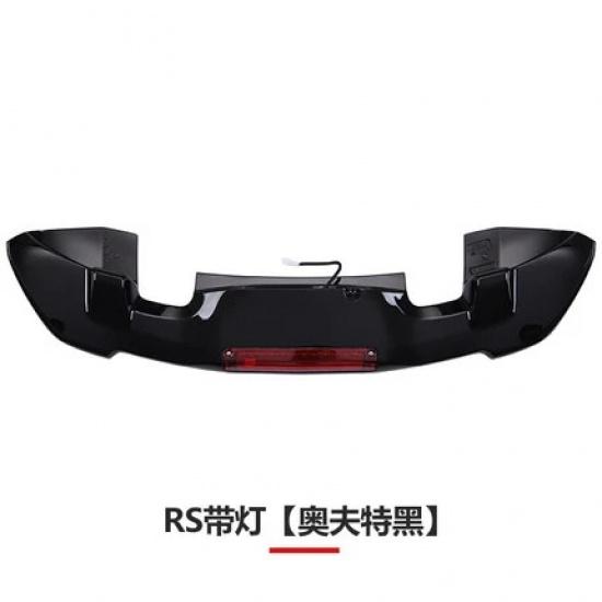 for honda fit jazz Spoiler 2014-2017 fit jazz Spoiler OYB High Quality ABSMaterial Car Rear Wing Primer Color spoiler