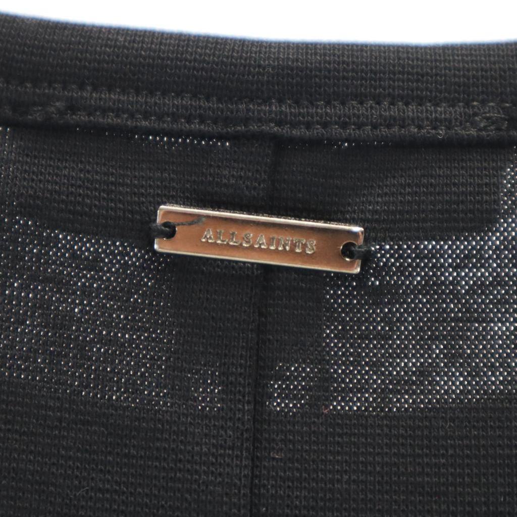 unused ALLSAINTS No sleeve Long dress US4 black Tagged Women Used