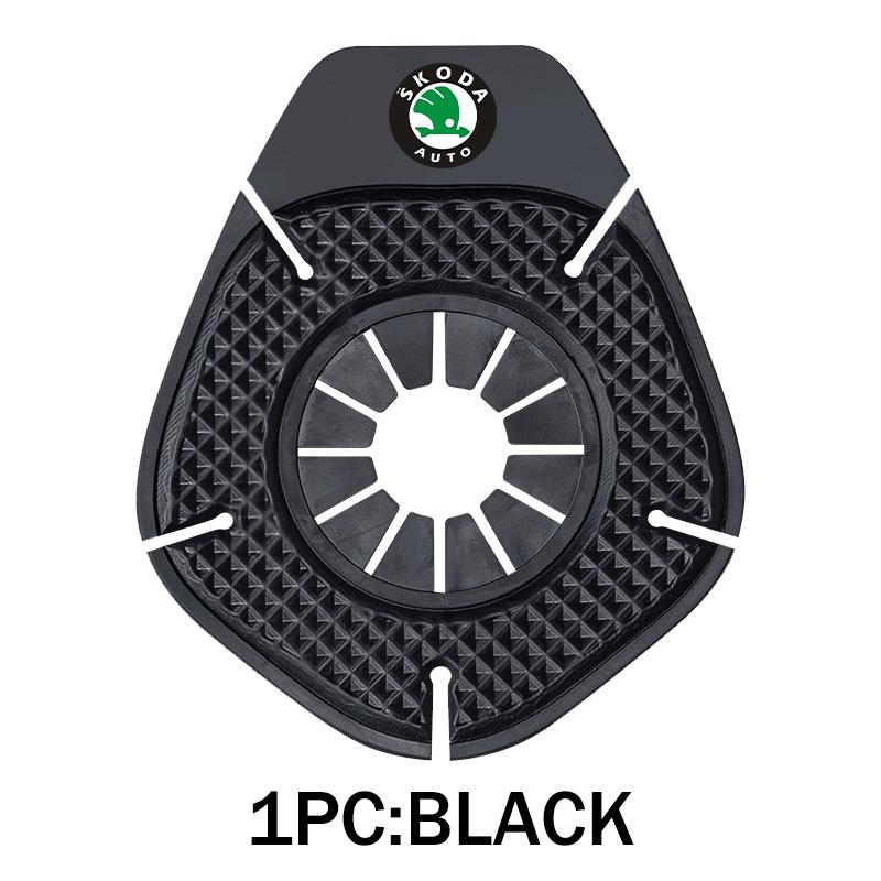 ZDH1 For Skoda Car Wiper Hole Protective Cover Windshield Wiper Bottom Silicone Pads Accessories Kamiq Karoq Octavia 2 3 Rapid Scala