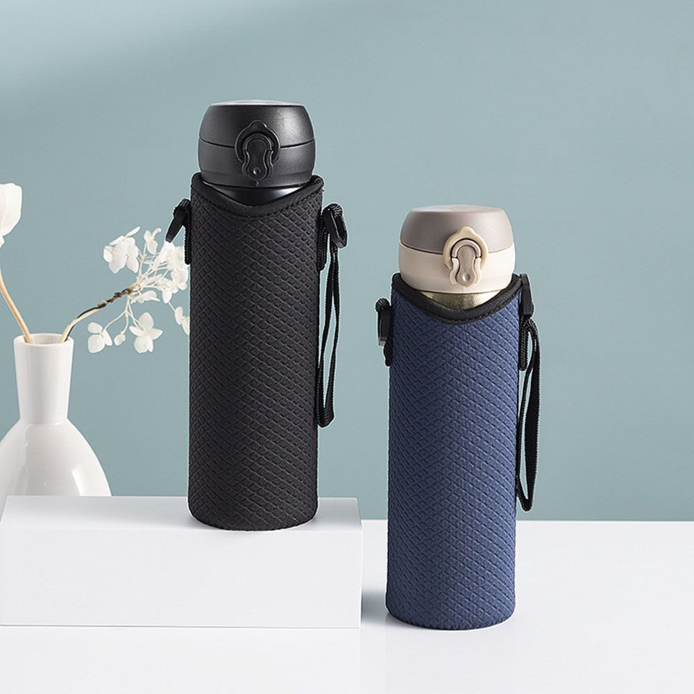 Insulated Neoprene Water Bottle Holder Bag Case 750ML Bottle Pouch Adjustabl Shoulder Strap Water Bottle Carrier Pouch Cover