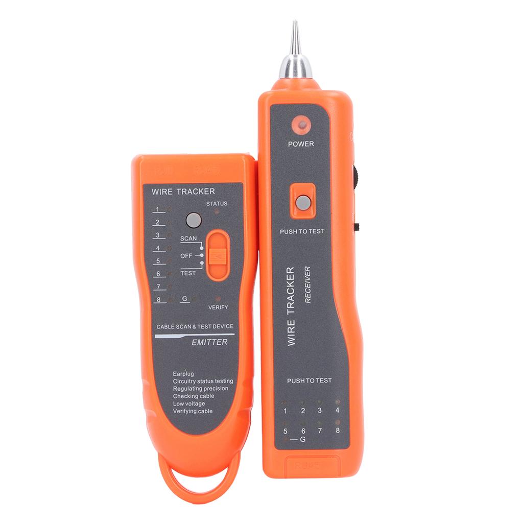 Cable Locator Multi Purpose Communication Network Tester Detector Wire Tracer Kit