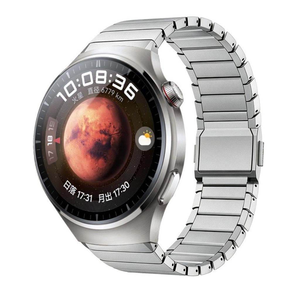Cinturino di Lusso in Lega di Titanio Senza Spazi per Huawei Watch 4 Pro Braccialetto Metallico per Huawei Watch 4 Pro Cinturino Business Correa
