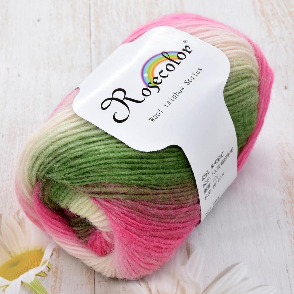 6pcs 300g (10.56oz) Soft Wool Yarn for Knitting Crochet DIY Blanket Shawl Scarf Amigurumi Jewelry Making Premium Craft Supplies Needle Arts Yarn