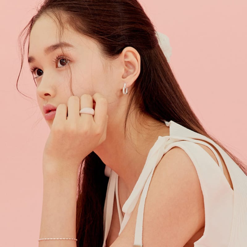 Murmur [925silver]Sparkling Bold Ring