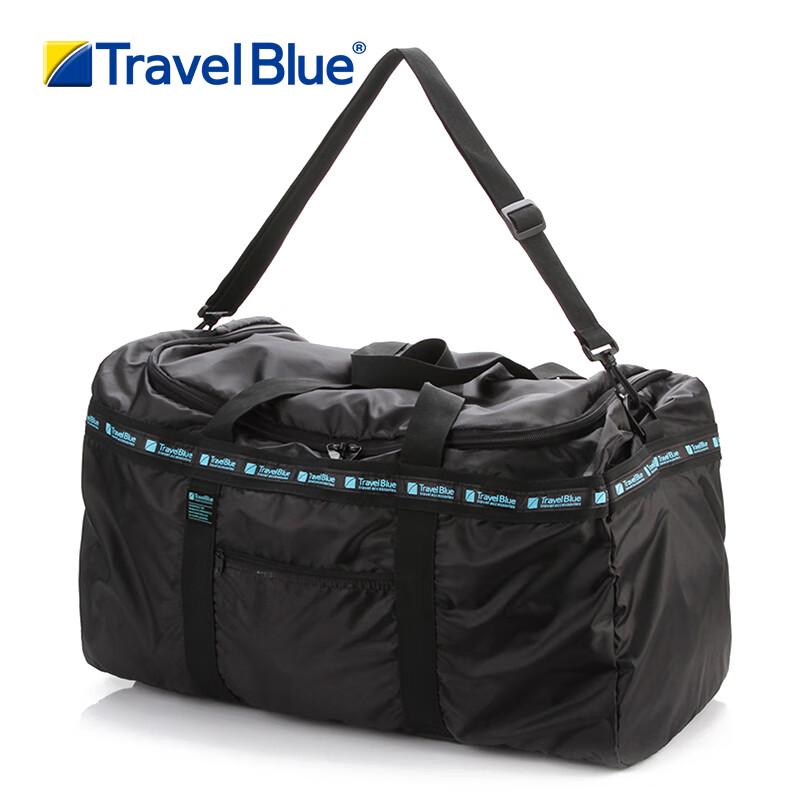 Blue Travel Foldable Large Capacity Duffle Bag