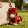 Ponytata Plush Pony Keychain With Anodized Finish And Gift Box For Kids And Teens