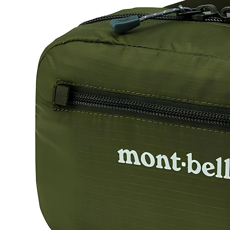MONTBELL 1.5L Pocketable Light Pouch Fanny Pack Outdoor Bag Nylon Khaki Green Unisex
