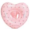 Kids Heart-Shaped Sequin Swimming Ring