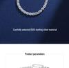 Phoenix Tail Sparkling s925 Sterling Silver Women's Bracelet - Light Luxury, High-End, Super Shiny Design