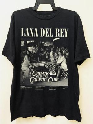 Retro 90er Lana Tour Shirt, Del Rey Merch Musik 2025 Shirt