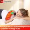Red Light Bead Heated Single Shoulder Protector Relieves Arthritis Sore Muscle Shoulder Massage Support Adjustable Tightness