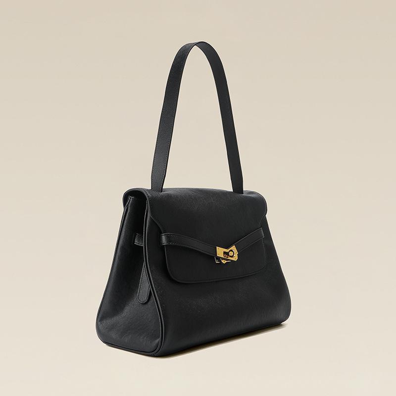 Women's Leather Bag, Wilderness Wind Commuter Versatile Portable Shoulder Messenger Bag, Large Capacity Cowhide Tote Bag