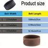 ¡Paquete de 4 Cinturillas Elásticas! Sin Hebilla, Unisex, Elástico, Invisible y Ajustable, Lavable a Máquina
