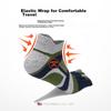 TFO Competition-Grade Outdoor Five-Toe Socks, Breathable Functional Hiking Socks, Wear-Resistant Toe Socks 2202439 Men's Blue And Orange