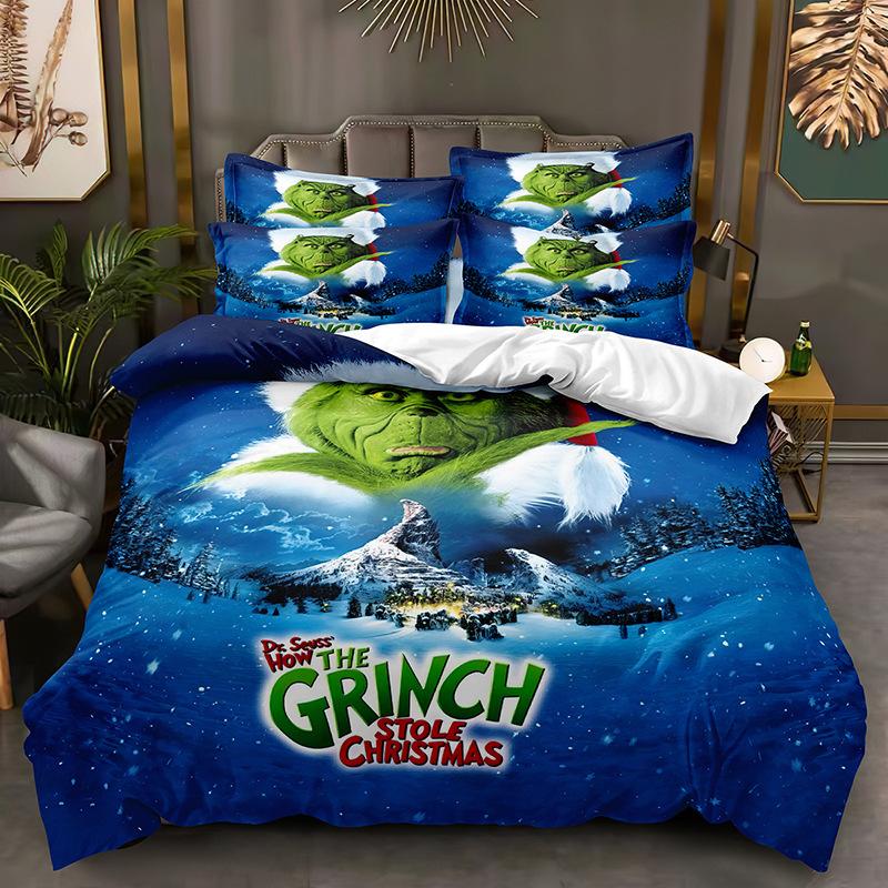 Fashion Technology Printing, 3D Digital Printing, Bedding, Duvet Covers, Pillowcases, Three-piece Sets