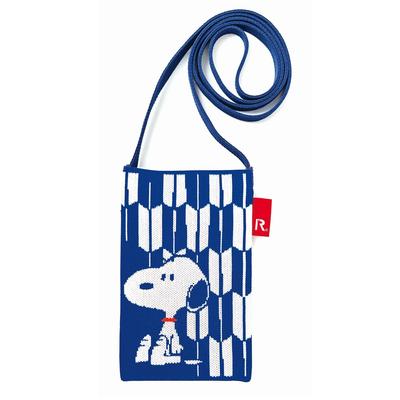 8179 Snoopy Knit Mini Shoulder IP BR Ami [Routeto] Peanuts-8Z (Yagasuri)