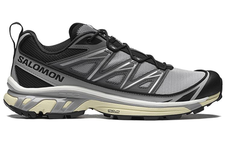 SALOMON XT 6 Mesh Low Top Running Shoes Unisex Alloy Gray