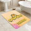 Personalized Name Garfield's Name Living Room Non-Slip Area Rug Soft Carpet for Bedroom Playroom Sofa Office Home Decor Doormat