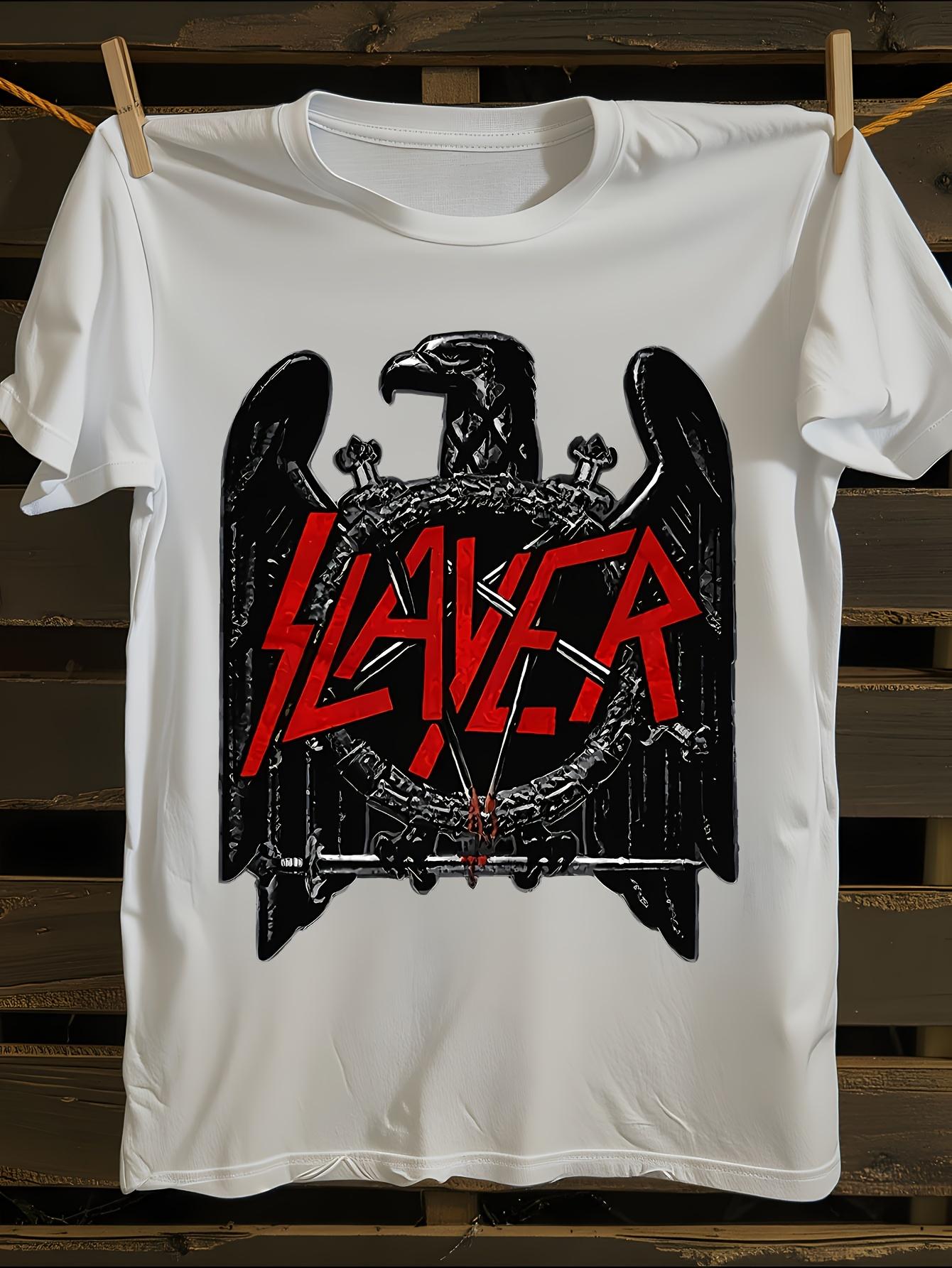 XL Slayer Logo Heavy Metal Tshirt XXXL