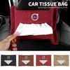 Car Logo Tissue Box Paper Storage Bag Organizer Accessories for R Design T6 AWD C30 C40 C50 C70 S40 S60 S70 S80 S90