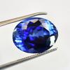 High QUALITY Blue Tanzanite Natural 11.25 Ct Certified Oval Cut Loose Gemstone