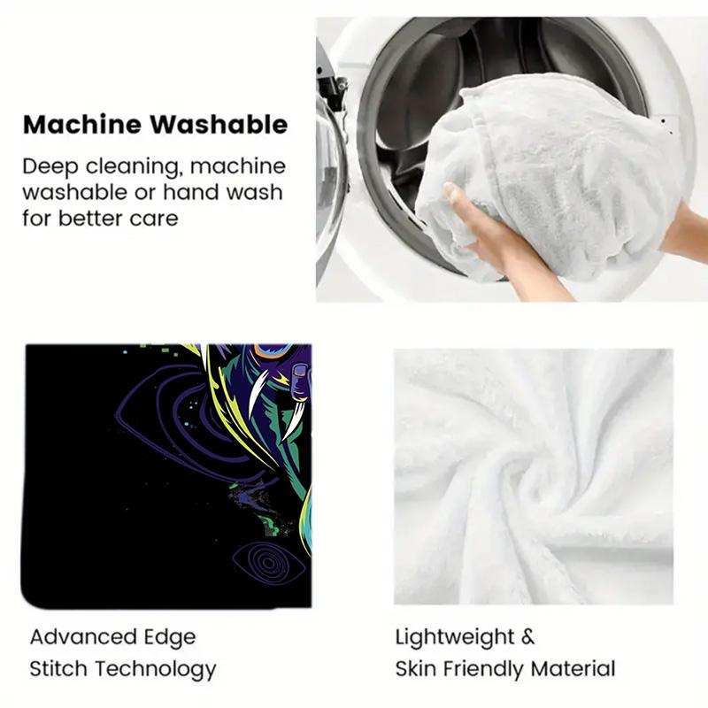 Dr. Facilier 2D Flat Pattern Flannel Blanket High quality All Seasons Warmth and Comfort Perfect for Christmas Gifts.DMT0925404