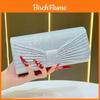 Modische Abend-Clutch-Tasche für Damen mit Pailletten und Magnetverschluss für formelle Anlässe