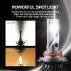 Led Headlight Bulbs, Hi/Lo Beam, 9005/Hb3 9006/Hb4 H11, 6000K White Light, 160W, Canbus Fast Cooling 80,000Hrs Lifetime For Cars