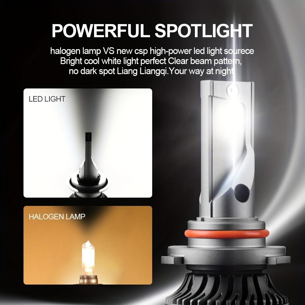 Led Headlight Bulbs, Hi/Lo Beam, 9005/Hb3 9006/Hb4 H11, 6000K White Light, 160W, Canbus Fast Cooling 80,000Hrs Lifetime For Cars