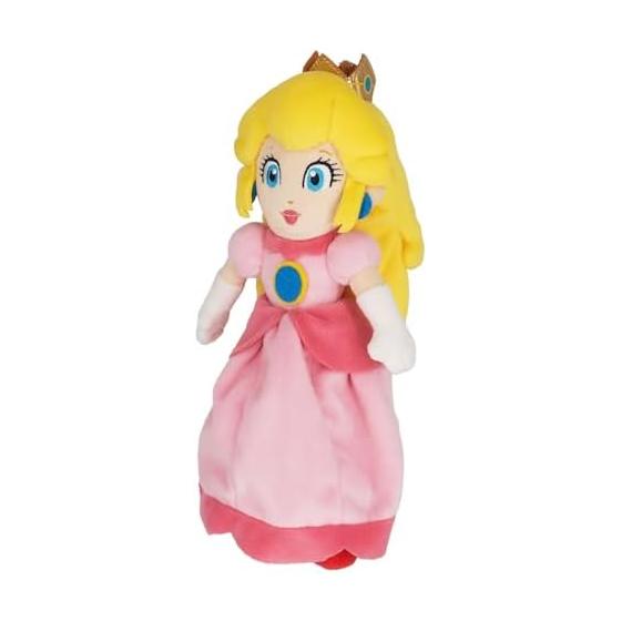 Sanei Boeki Super Mario ALL STAR COLLECTION Peach (S) W9.5 x D9 x H26cm Plush AC05