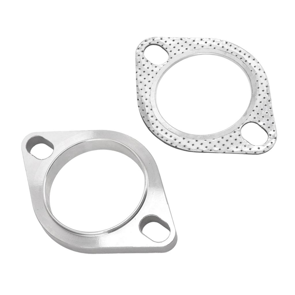 Exhaust Flange Gasket Kit Exhaust Flange Connection Kit Rust Proof  Strong Sealing Good Fixation for Muffler