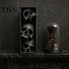 Horror Theme Decor Skulls Book Nook, Gothic Skull Bookshelf Insert, 3 Tier Stacked Sculpture Mysterious Library with Black Frame, Academia Spooky for