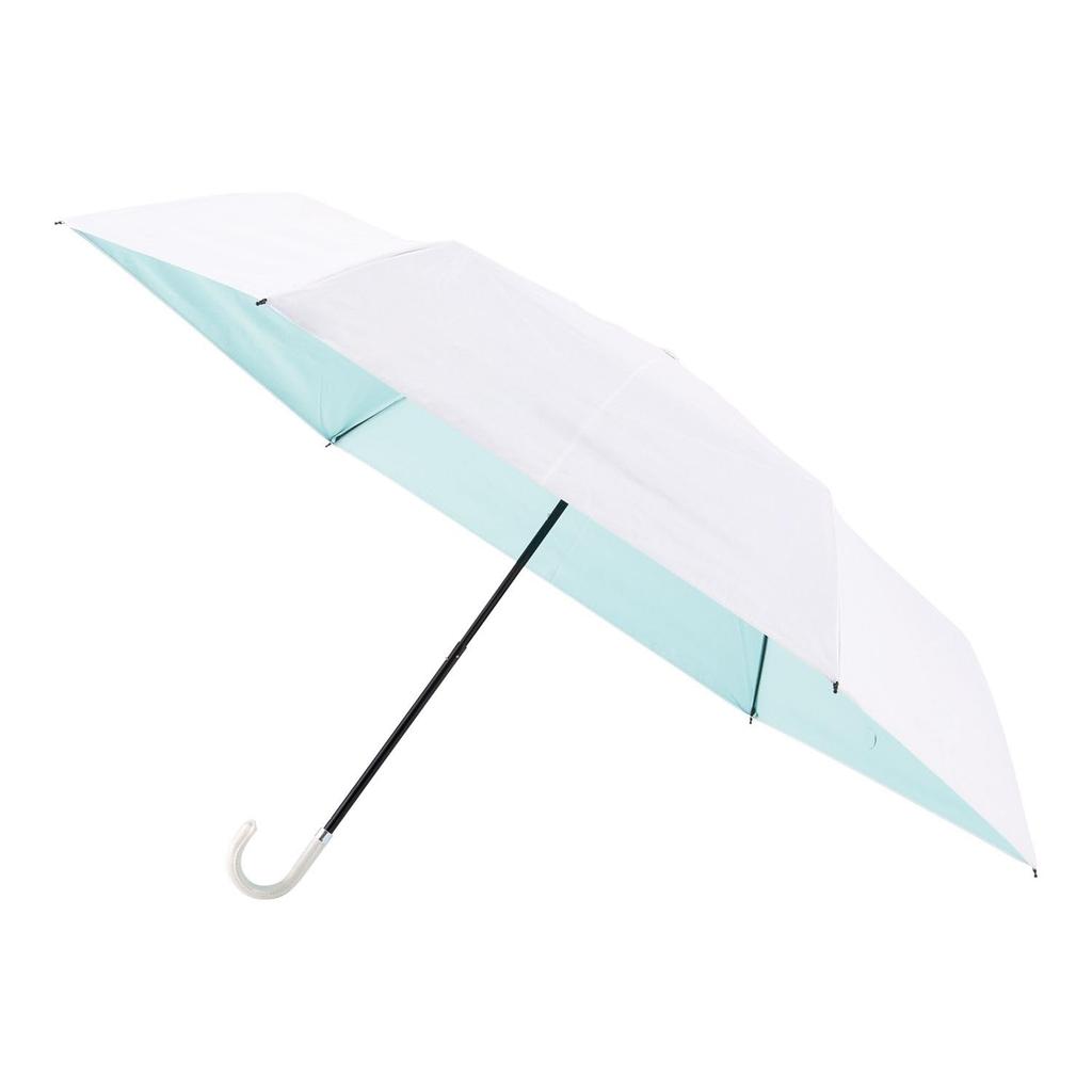 Moonbat Esta Folding Large Premium Light UV Suitable for Rain or Solid Parasol, Size, Blocking, Protection, Shine, Color, 31-230-30217, Off-White