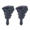 5303834AB Windshield Washer Nozzle Pair, ABS Clip-In Front Nozzle Unit for Vehicle Washer System Care Daily Use