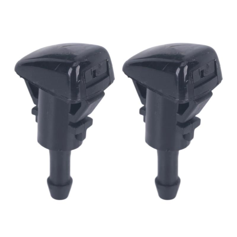 5303834AB Windshield Washer Nozzle Pair, ABS Clip-In Front Nozzle Unit for Vehicle Washer System Care Daily Use