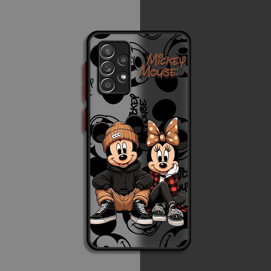 Disney Mickey Mouse Phone Case for Samsung A12 A13 A14 A15 A22 A23 A32 A52 A72 4G 5G A25 A33 A34 A35 A53 A54 A55 A73 5G A24 4G