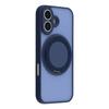 For iPhone 17 Case Rotating Metal Kickstand Skin Touch TPU PC Phone Back Cover