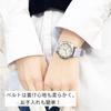 J-AXIS Watch Rubber Belt Watch One-Tone Color Easy Care AL1182 Unisex White One Size