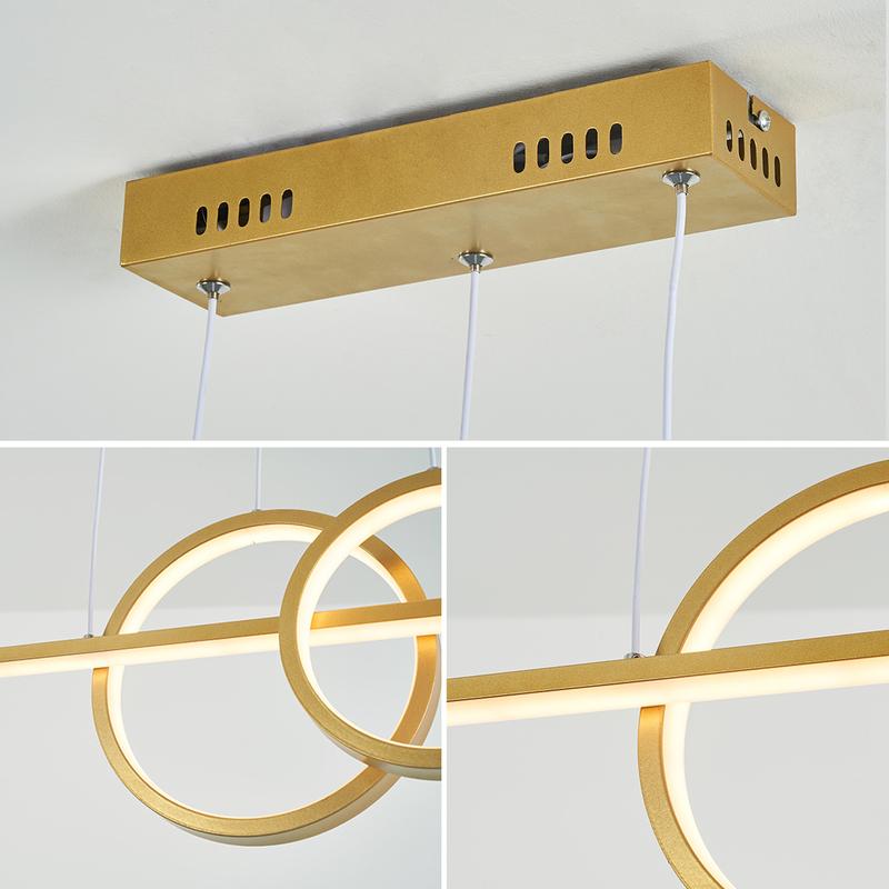 Nordic Simple led Chandelier for Kitchen Dining Room Hanging Lamps Modern chandelier Decoration bedroom Indoor Lighting Fixture