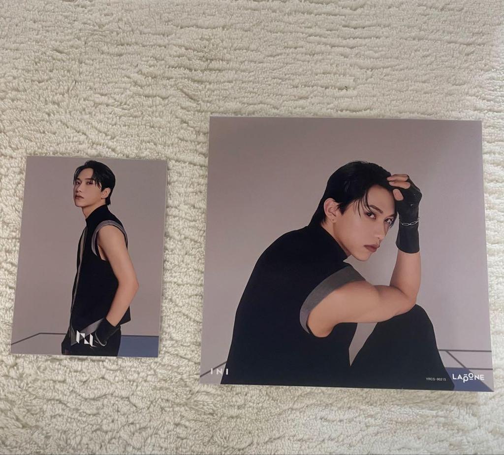 [USED] INI 3rd Single "M" Regular Edition CD + Trading Card + Solo Other Jacket