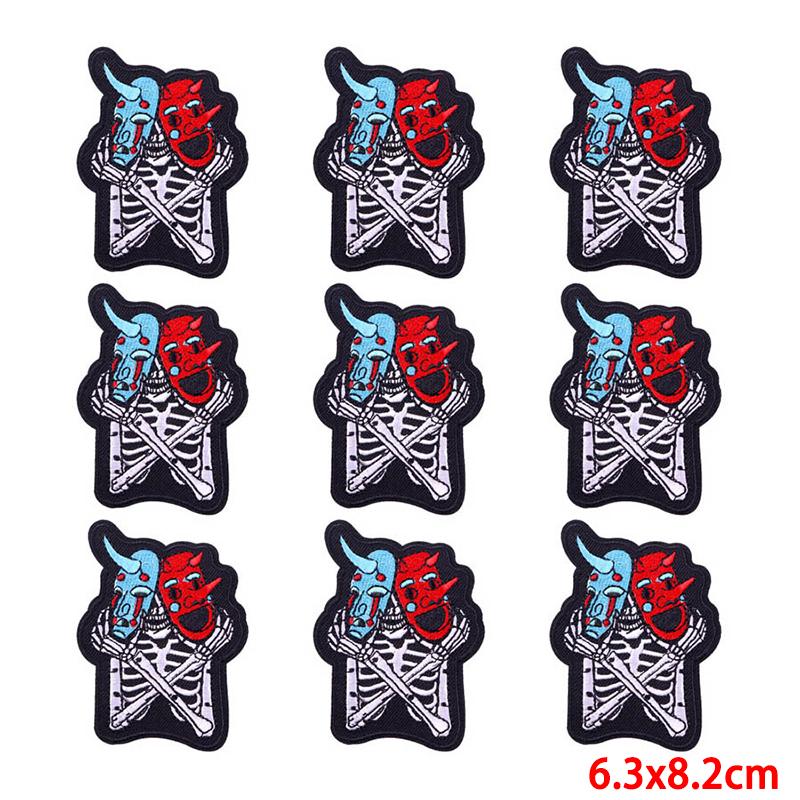 10 teile/los Großhandel Stickerei Patch Eisen Auf Patches Für Kleidung Patches Auf Kleidung Jacken Dekor Applikation Nähen Liefert