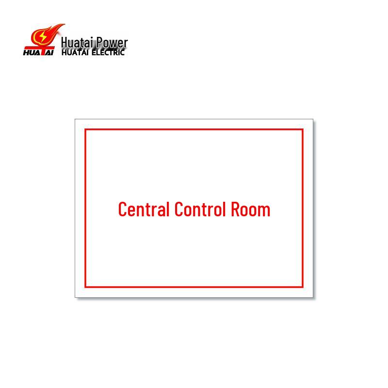 HUATAI HT-FSN-B18 Power Equipment Room Acrylic Sign