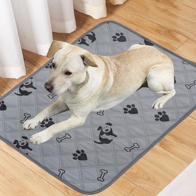 Washable Pet Pee Pads Reusable Absorbent Dog Training Pad Leakproof Non-Slip Wee Wee Mat for Puppy Playpen Crate Whelping Box Potty Training