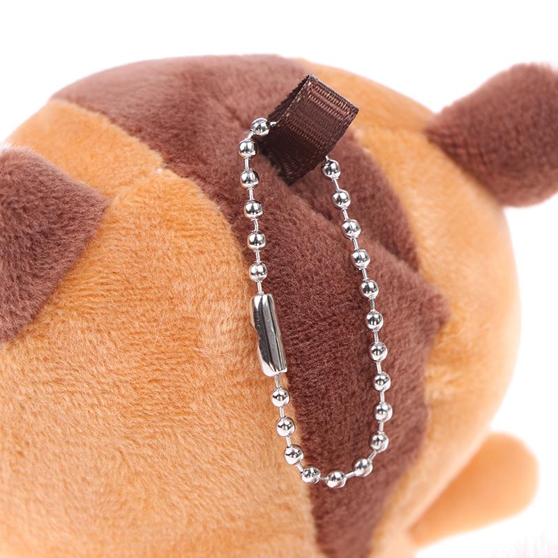 Mini Squirrel Plush Toy Decorations Oversized Tail Squirrel Ornament Keychain