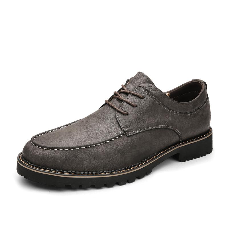 Men'S Shoes Oxford Casual Shoes Leather Moccasins Fashion Men Shoes British Formal Office Shoes Rubber Adulto Comfortable Loafer
