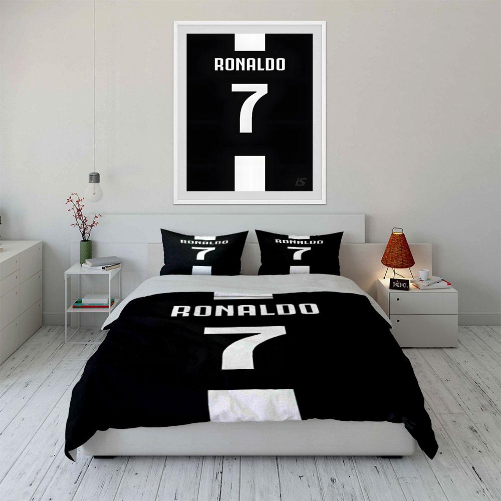 "Ronaldo Name and Number." Bedding Sets Duvet Cover Sets Duvet Covers Pillowcases(1 * Duvet Cover 2 * Pillowcases, Without Duvet Insert)