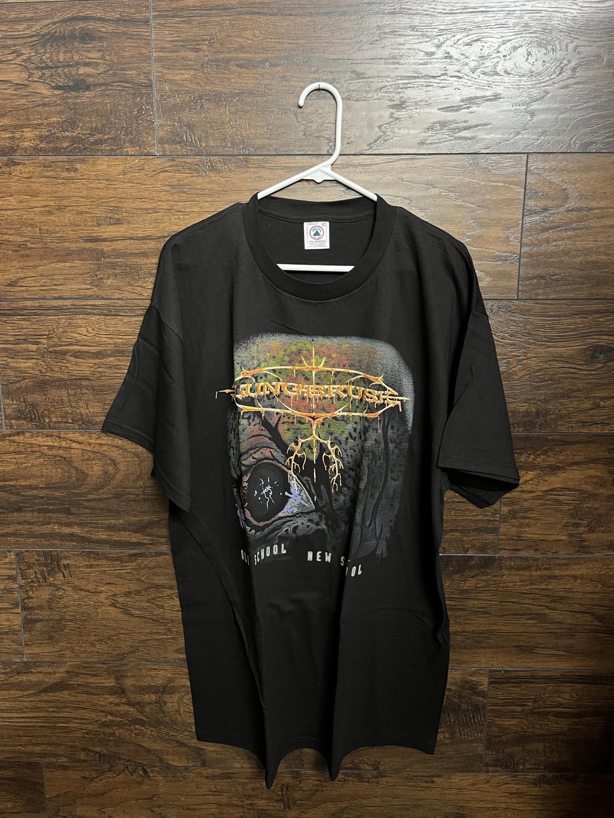 Vintage Lungbrush Band T-shirt - Album New School Old School L