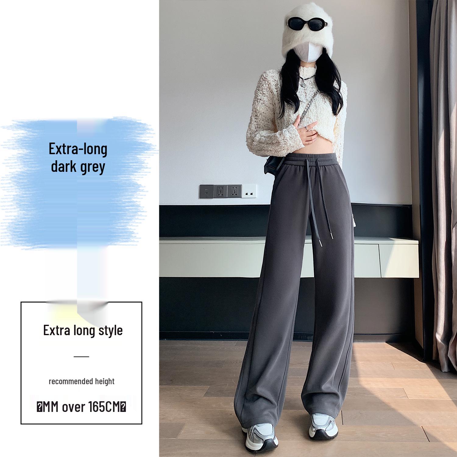 

2026 Spring Micro-Flare Yoga Sweatpants: Versatile High-Waisted Slimming Floor-Length Pants for Women XL