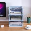 Papers Rack A4 File Storage Tray Desktop Organizer Stackable File Rack Fashion   Magazine